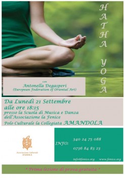 volantino yoga_Associazione La Fenice
